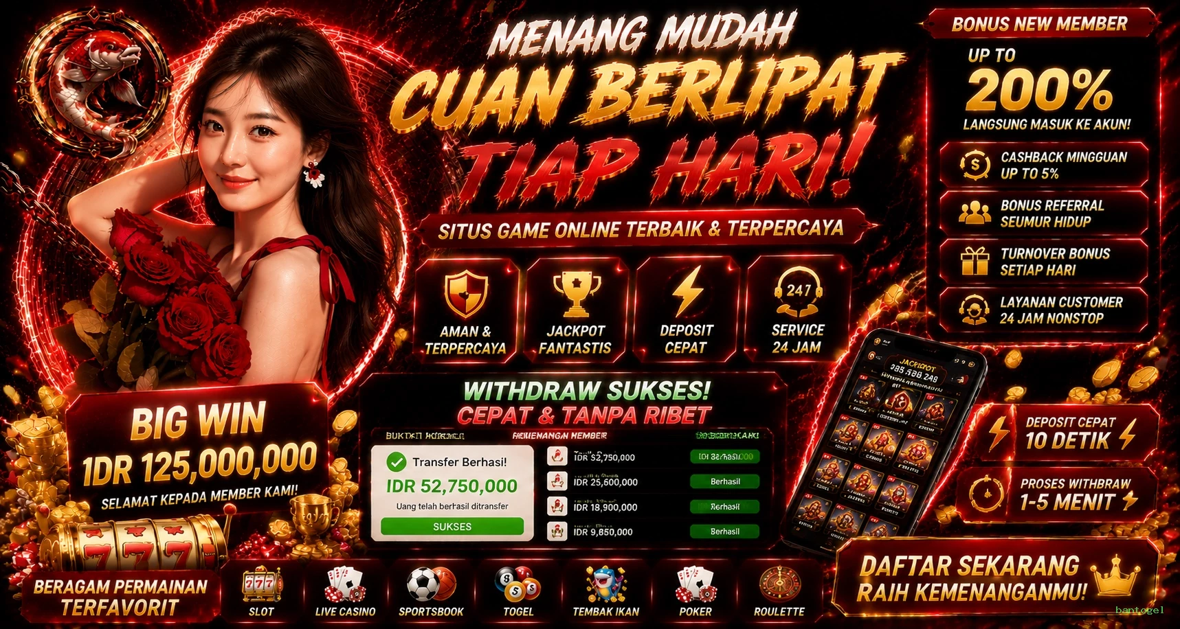Strategi Menang Bermain di bantogel untuk Pemula