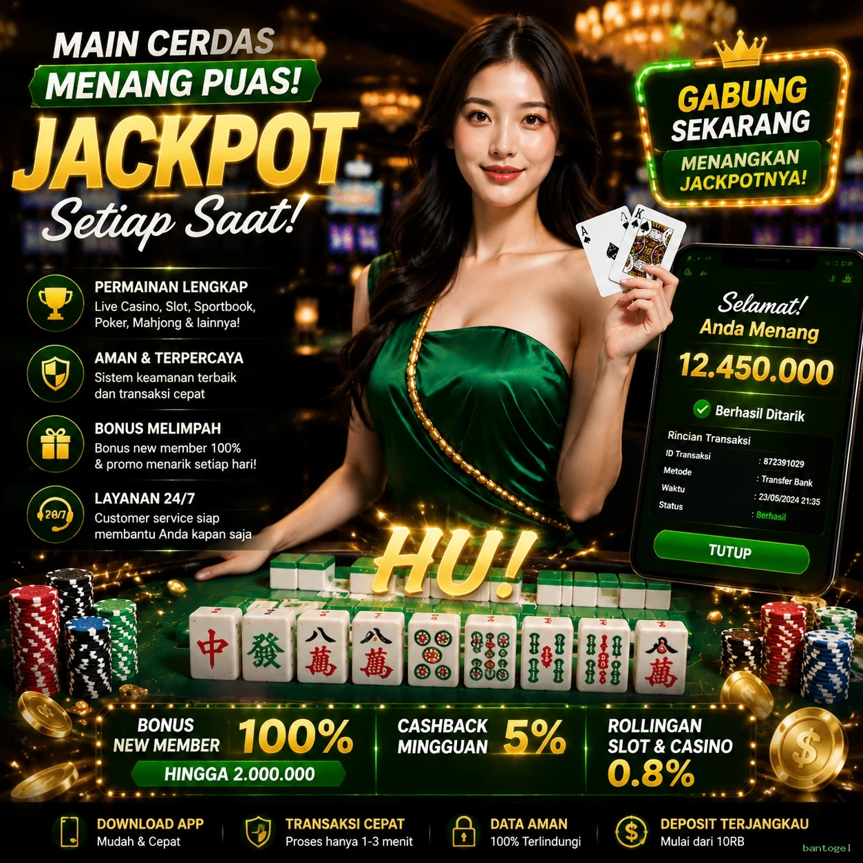 Cara Mendaftar dan Verifikasi Akun di bantogel