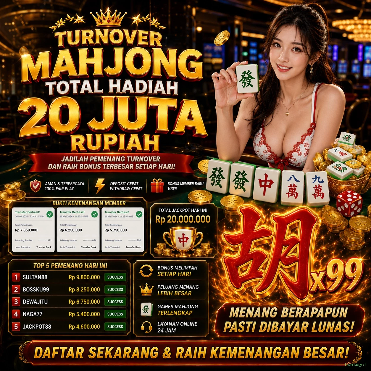 bantogel Forum Pemain