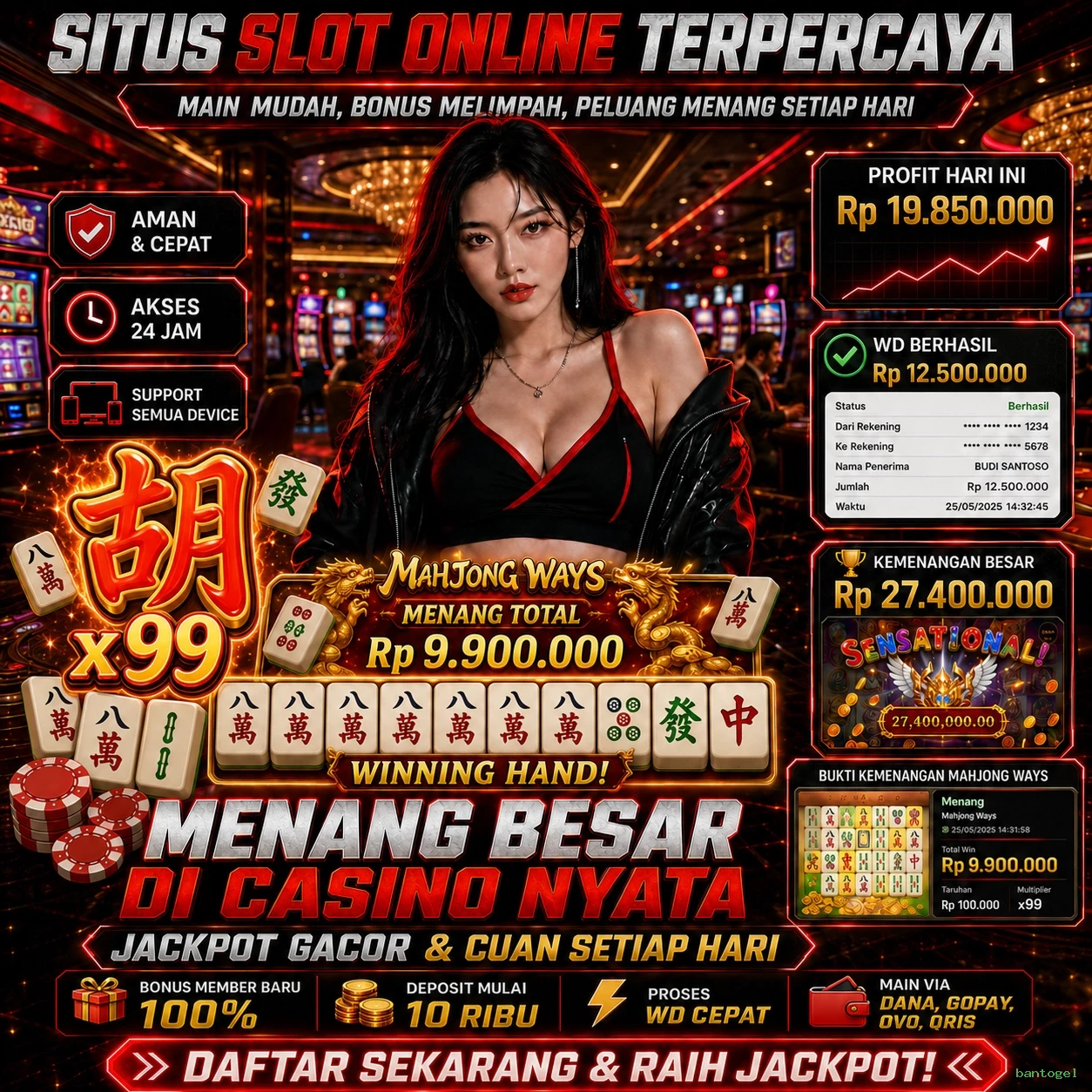 Keamanan Transaksi di bantogel yang Perlu Diketahui